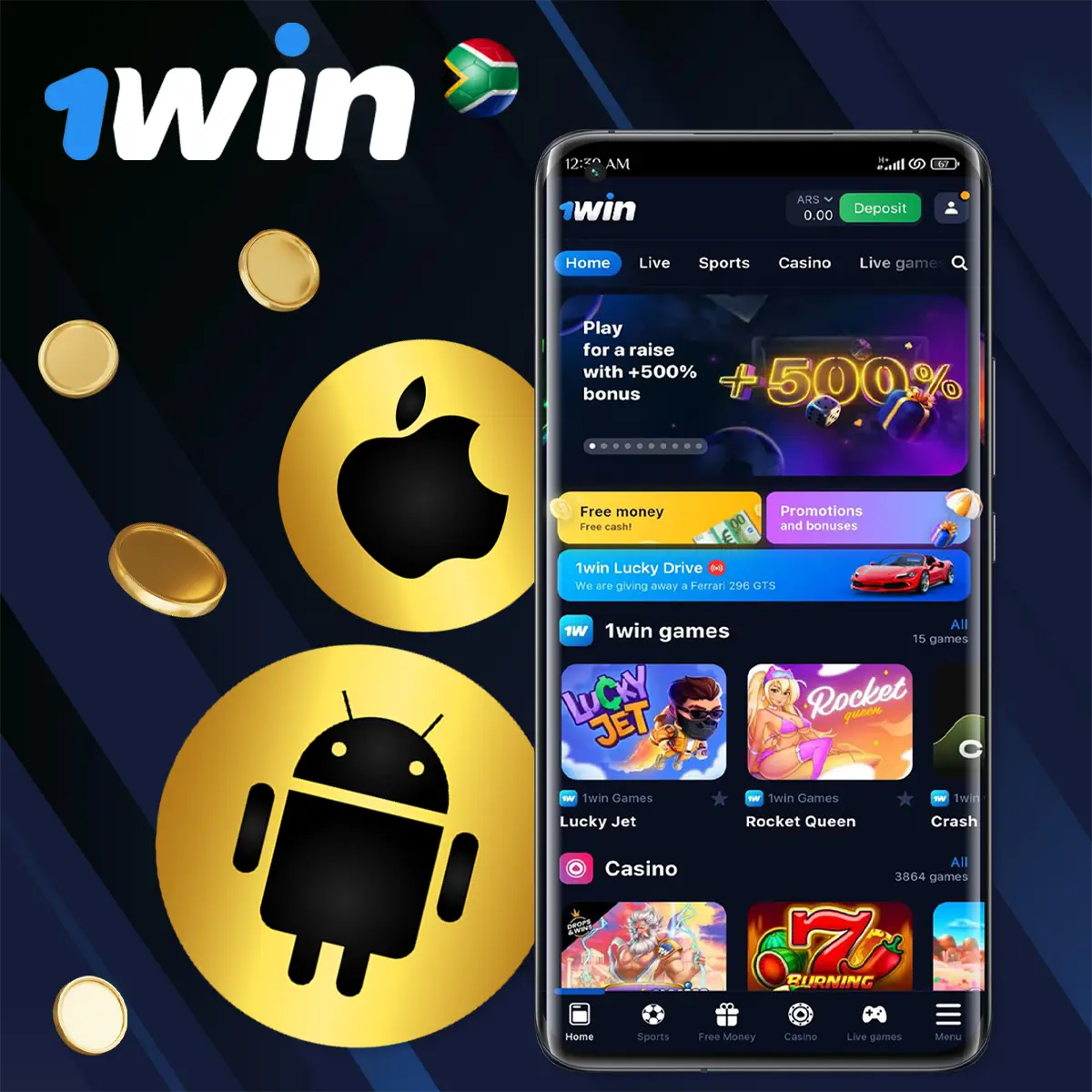 Mobile App 1Win South Africa