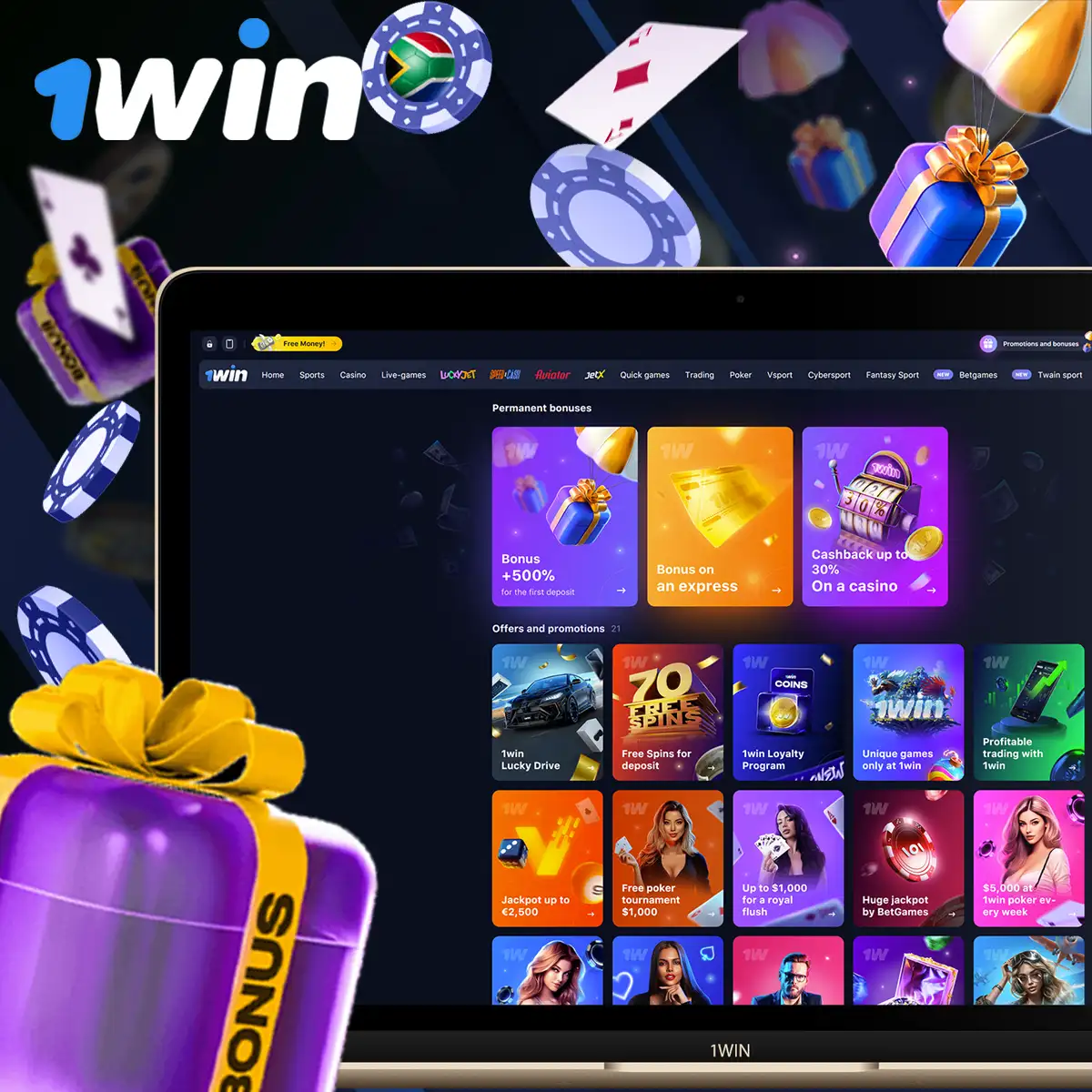 Bonuses 1Win Casino